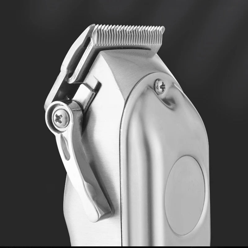 Tagliacapelli Professionale con 4 Testine e Spazzola/Professional Hair Clipper with 4 Heads and Brush