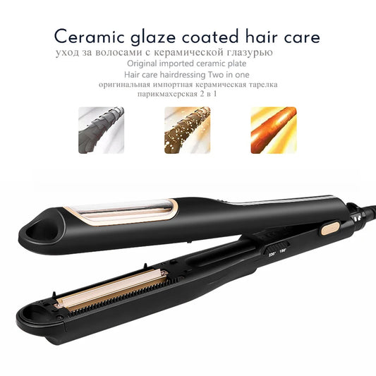 Piastra Arricciacapelli per Frisè/Curling Iron for Crimping