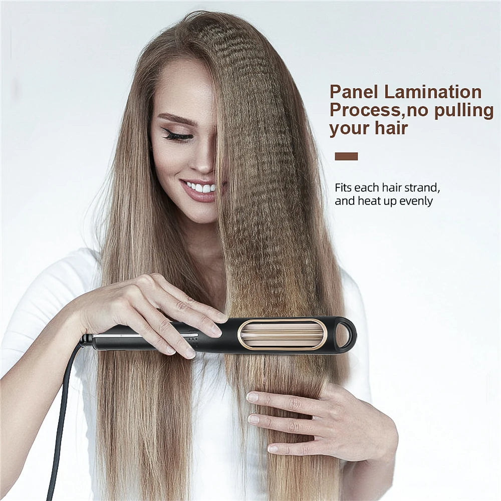 "Piastra per capelli" Piastra Arricciacapelli per Frisè/Curling Iron for Crimping
