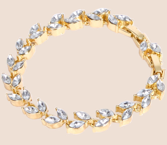 Bracciale Oro/argento Elegante-Jennifer/Bracelet Gold/Silver Elegant-Jennifer