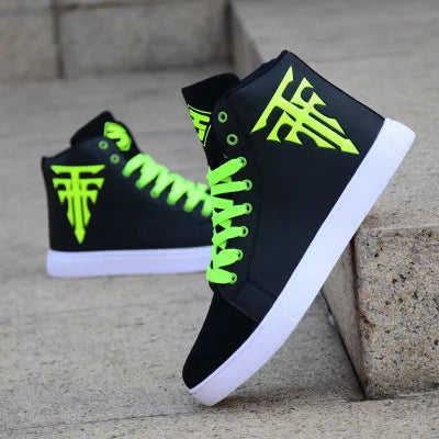 Sneakers da uomo, scarpe da ginnastica vulcanizzate, scarpe alte comode da uomo, autunno primavera , scarpe da uomo alla moda, scarpe vulcanizzate