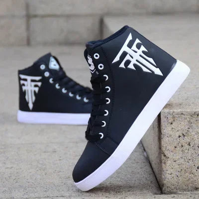 Sneakers da uomo, scarpe da ginnastica vulcanizzate, scarpe alte comode da uomo, autunno primavera , scarpe da uomo alla moda, scarpe vulcanizzate