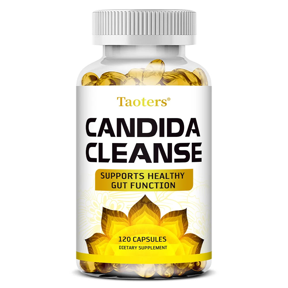 Candida Cleanse - Supporto intestinale e del colon, adatto a uomini e donne, purificante e disintossicante, equilibra la digestione