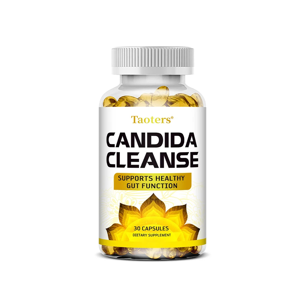 Candida Cleanse - Supporto intestinale e del colon, adatto a uomini e donne, purificante e disintossicante, equilibra la digestione