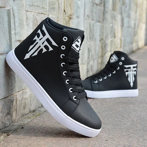 Sneakers da uomo, scarpe da ginnastica vulcanizzate, scarpe alte comode da uomo, autunno primavera , scarpe da uomo alla moda, scarpe vulcanizzate