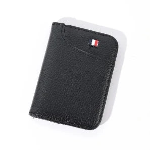 Wallet slim / Portafoglio portatile super sottile e morbido in pelle PU, mini portafoglio per carte di credito, porta carte, portafoglio da uomo, sottile, piccolo e corto.