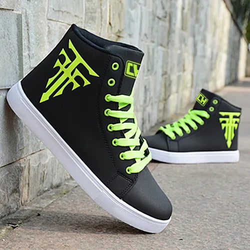Sneakers da uomo, scarpe da ginnastica vulcanizzate, scarpe alte comode da uomo, autunno primavera , scarpe da uomo alla moda, scarpe vulcanizzate