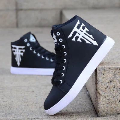 Sneakers da uomo, scarpe da ginnastica vulcanizzate, scarpe alte comode da uomo, autunno primavera , scarpe da uomo alla moda, scarpe vulcanizzate